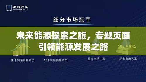 未来能源探索之旅，专题页面引领能源发展之路