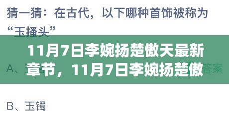 11月7日李婉扬楚傲天最新章节深度解析，多维度视角下的观点碰撞