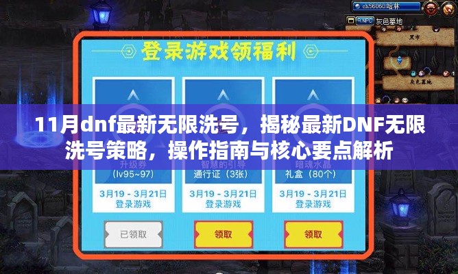 揭秘DNF最新无限洗号策略，操作指南与核心解析