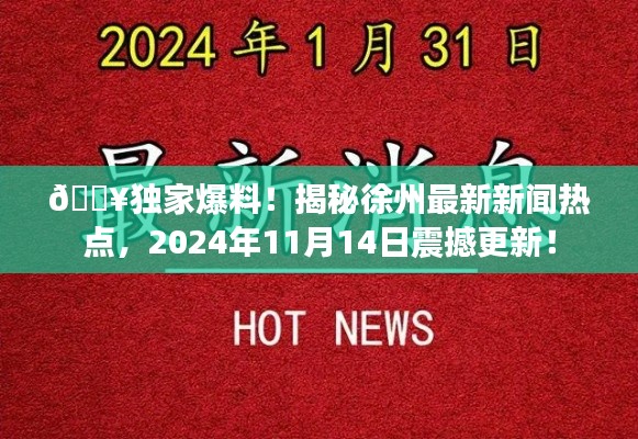 🔥独家爆料！揭秘徐州最新新闻热点，2024年11月14日震撼更新！