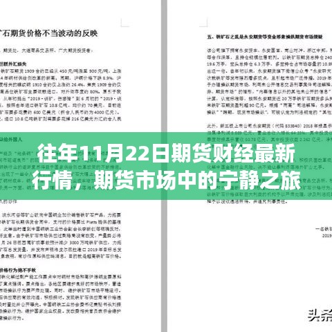 探寻期货市场最新行情与自然美景背后的财经动态，宁静之旅的期货财经报告（往年11月22日）