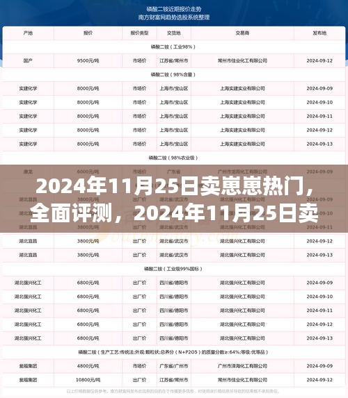 全面评测，2024年11月25日卖崽崽热门产品特性、使用体验与目标用户深度剖析