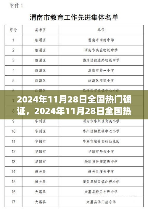 2024年11月28日全国热门确证深度解析，全民关注与健康盛事