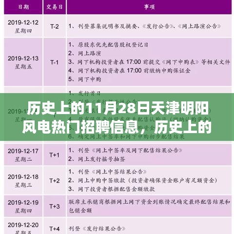 历史上的这一天，天津明阳风电热门招聘信息背后的价值揭秘