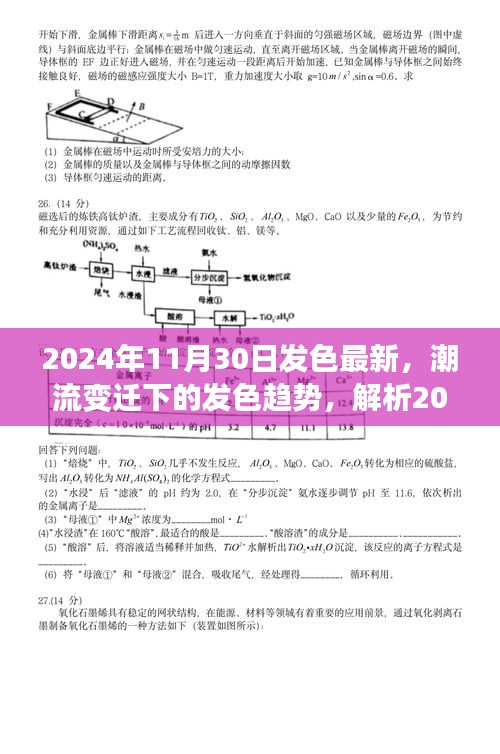 潮流变迁下的发色趋势，解析2024年最新发色观点