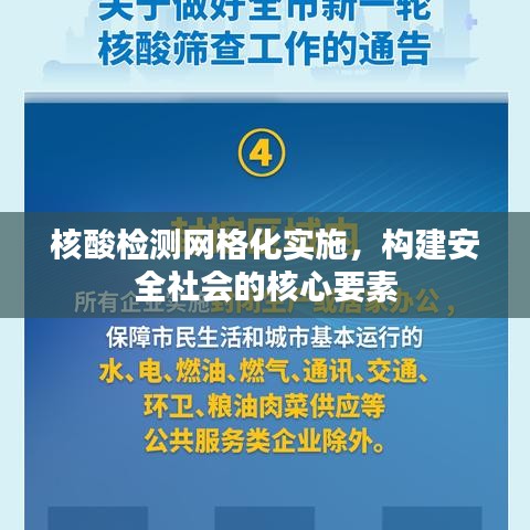 核酸检测网格化实施，构建安全社会的核心要素