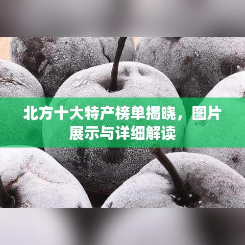 北方十大特产榜单揭晓，图片展示与详细解读