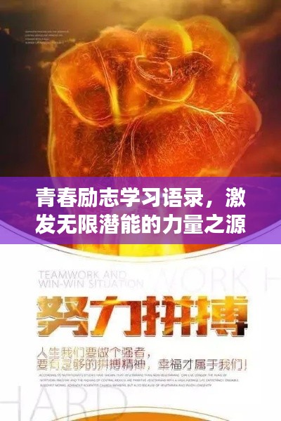 青春励志学习语录，激发无限潜能的力量之源