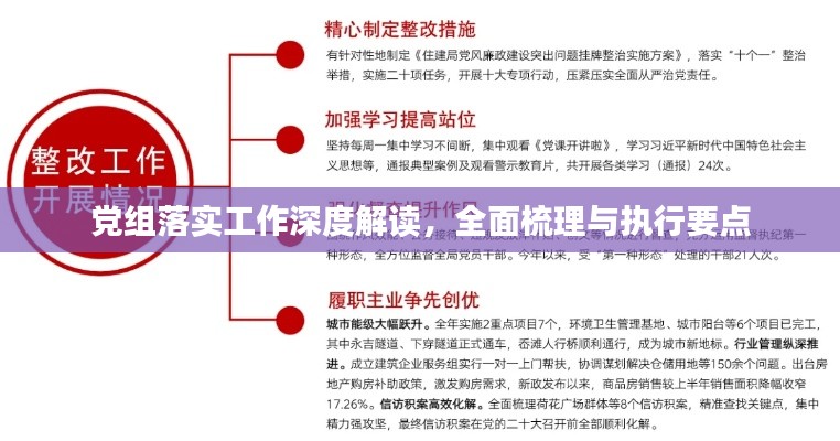 党组落实工作深度解读，全面梳理与执行要点