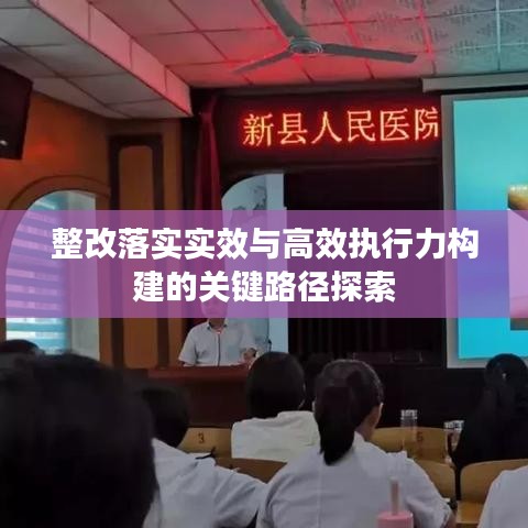 整改落实实效与高效执行力构建的关键路径探索