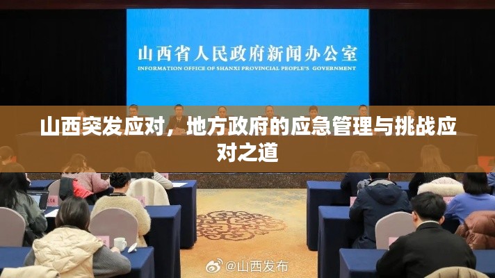 山西突发应对，地方政府的应急管理与挑战应对之道