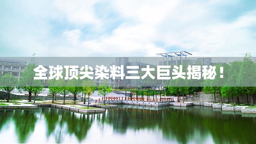 全球顶尖染料三大巨头揭秘！